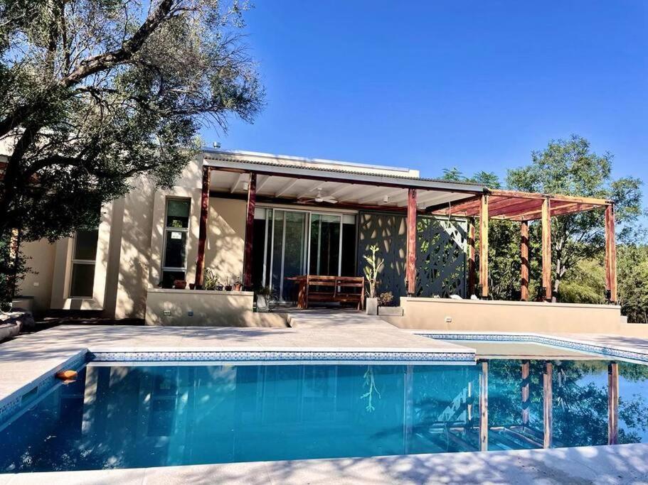 Casa Con Piscina Y Mirador Privado En San Marcos Sierras Villa Екстериор снимка